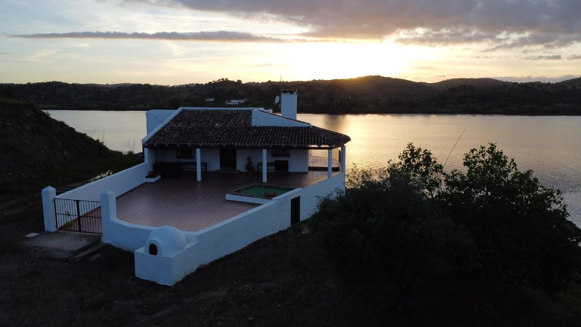 Magnifica Casa A Orillas Del Guadiana Huelva Bagian luar foto