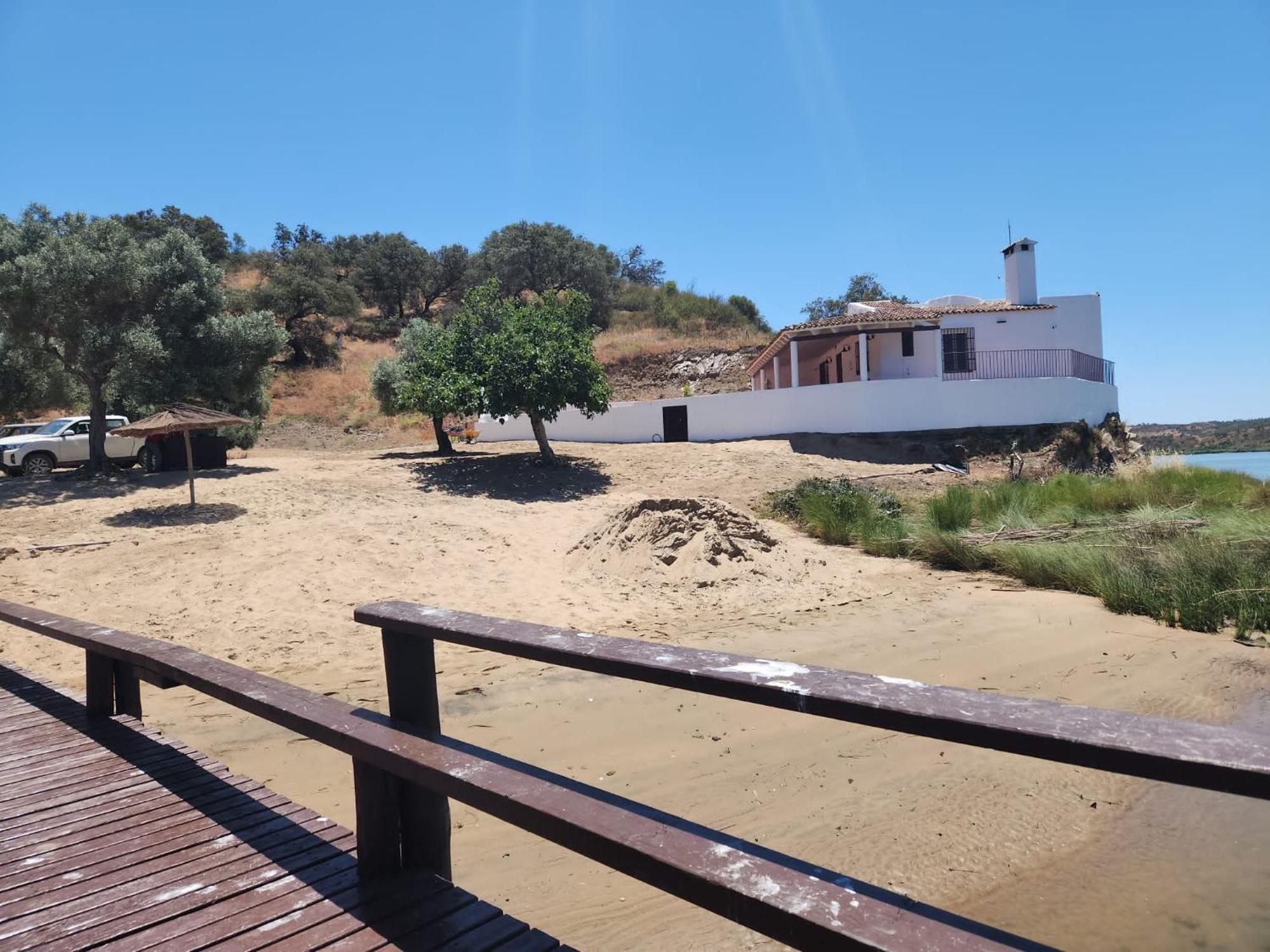 Magnifica Casa A Orillas Del Guadiana Huelva Bagian luar foto