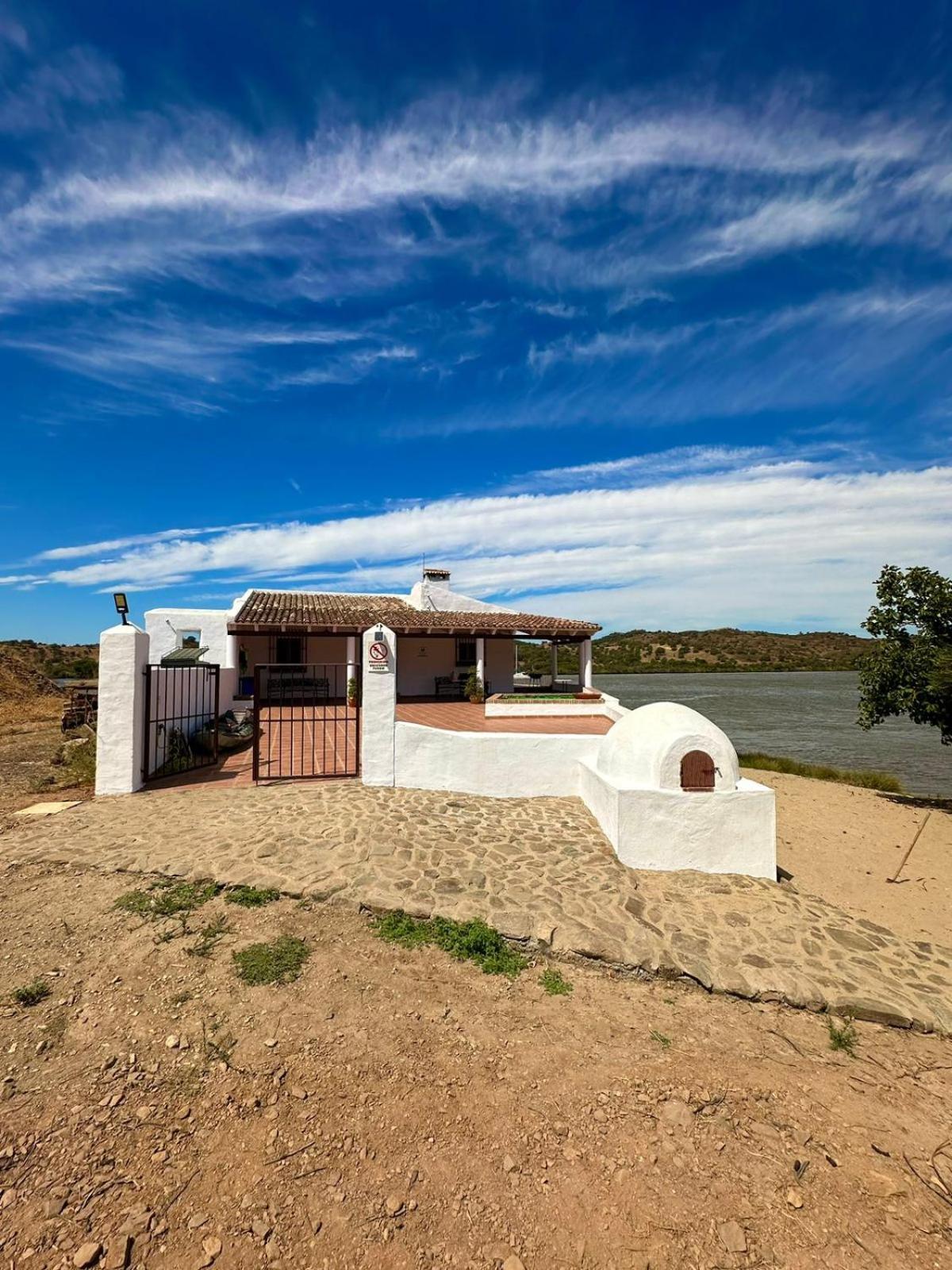 Magnifica Casa A Orillas Del Guadiana Huelva Bagian luar foto